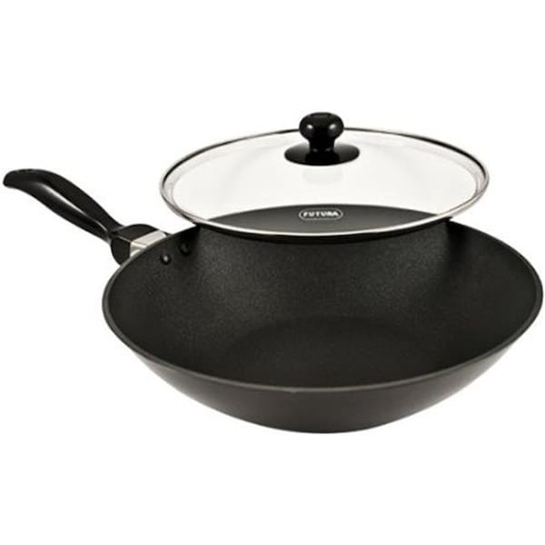 Hawkins Q72 Futura Non-Stick Deep-Fry Pan(Kadhai) with Glass Lid and Flat Bottom - 2 Litres Q72 - main